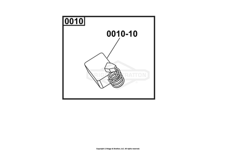 Calibration Flash Cable Diagram and Parts List for 6909-00  Briggs and Stratton Generator